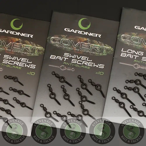 GARDNER TACKLE - Covert Swivel Bait Screws Gardner Tackle