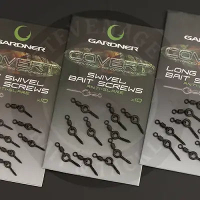 GARDNER TACKLE - Covert Swivel Bait Screws Gardner Tackle