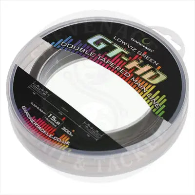 GARDNER TACKLE - GT-HD Tapered Mainline LOW - VIS GREEN 12lb Gardner Tackle