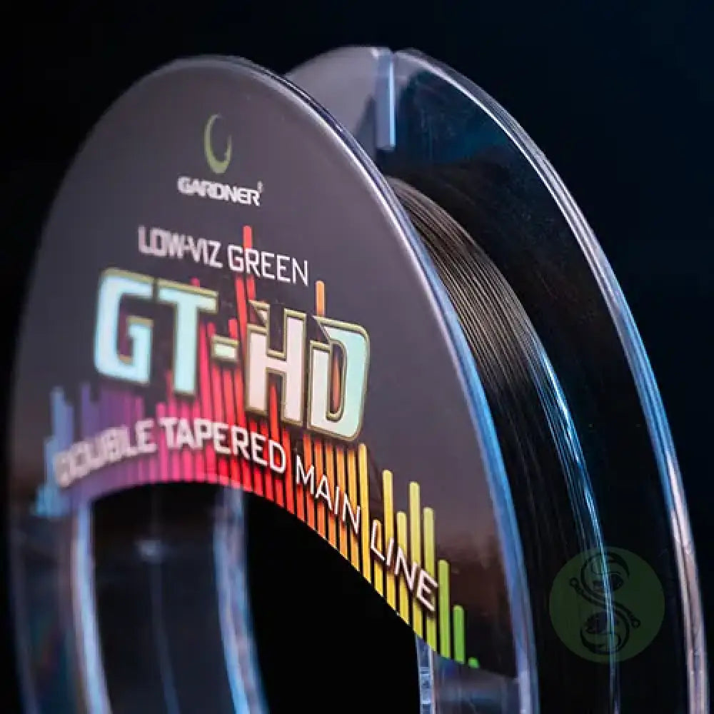 GARDNER TACKLE - GT-HD Tapered Mainline LOW - VIS GREEN 18lb Gardner Tackle