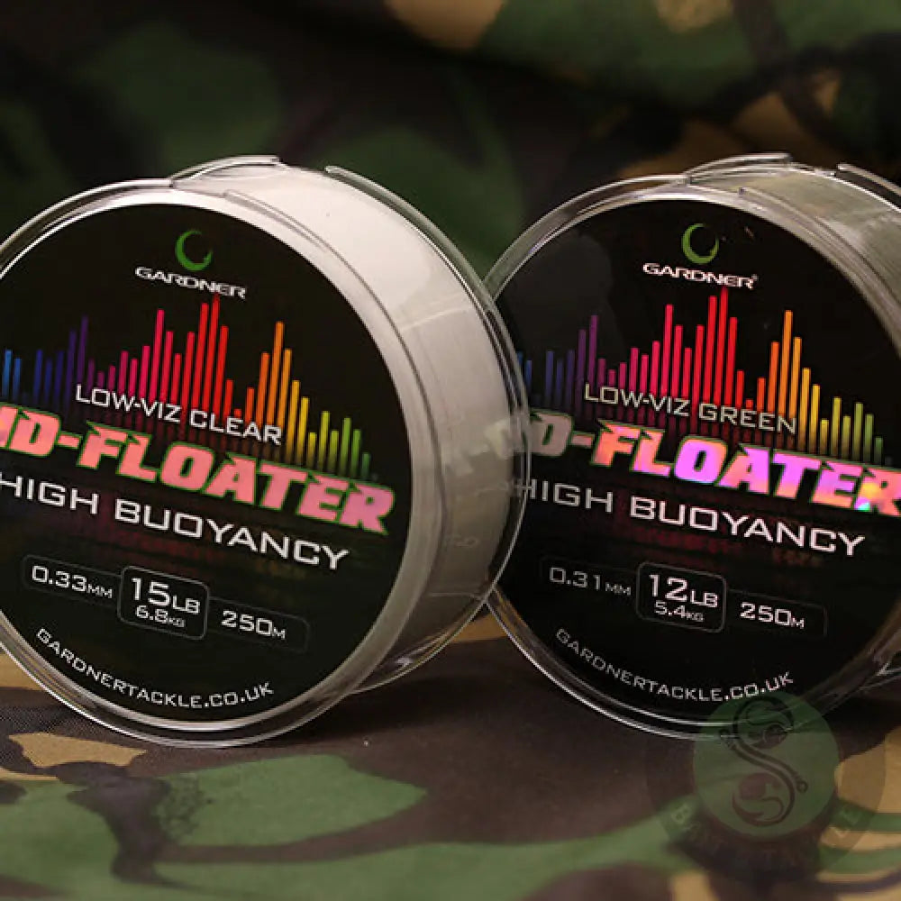 GARDNER TACKLE - HD-FLOATER 12lb (5.4kg) CLEAR Gardner Tackle