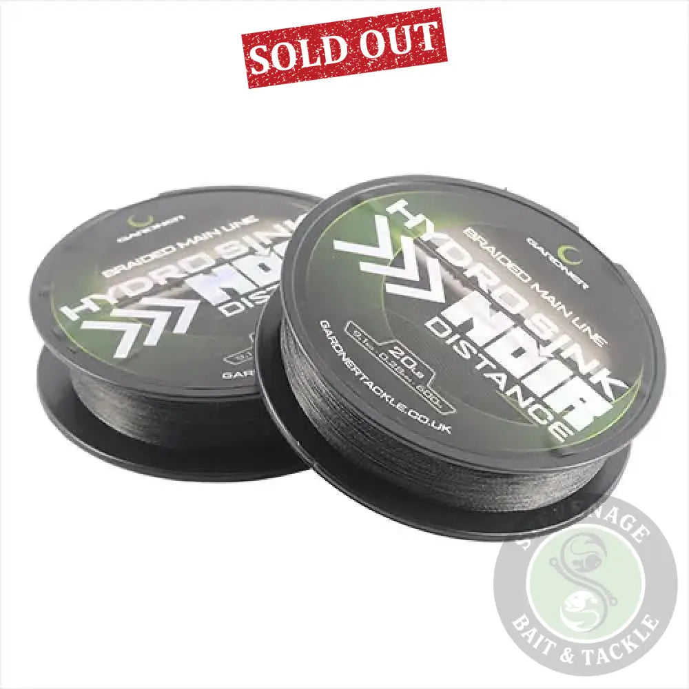GARDNER TACKLE- HYDRO-SINK NOIR 25lb (11.3kg) 300m 0.35mm Gardner Tackle