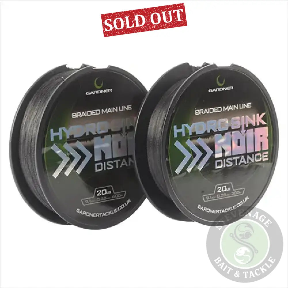 GARDNER TACKLE- HYDRO-SINK NOIR 25lb (11.3kg) 300m 0.35mm Gardner Tackle