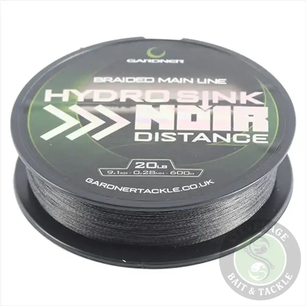 GARDNER TACKLE - HYDRO-SINK NOIR DISTANCE 20lb (11.3kg) 300m Gardner Tackle