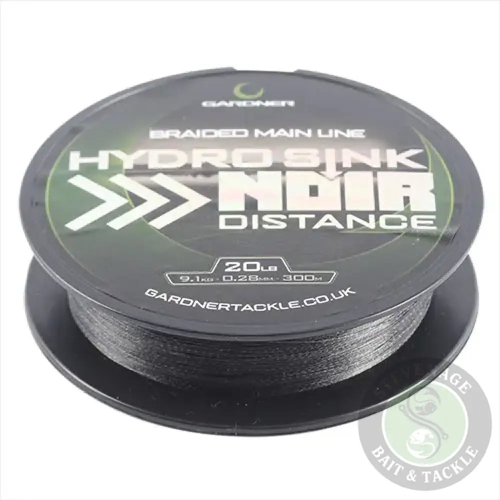 GARDNER TACKLE - HYDRO-SINK NOIR DISTANCE 20lb (11.3kg) 300m Gardner Tackle