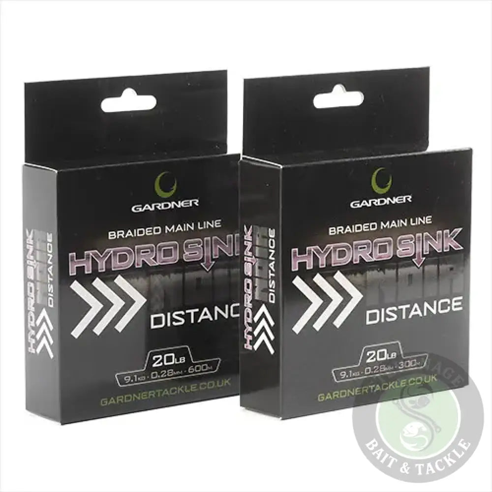 GARDNER TACKLE - HYDRO-SINK NOIR DISTANCE 20lb (11.3kg) 300m Gardner Tackle