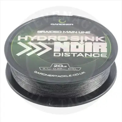 GARDNER TACKLE - HYDRO-SINK NOIR DISTANCE 20lb (11.3kg) 300m Gardner Tackle