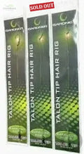 Gardner Tackle TALON TIP HAIR RIG BARBLESS SIZE 4 Gardner Tackle