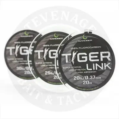 GARDNER TACKLE TIGER LINK 20lb 20m 0.37mm HOOKLINK/LEADER Gardner Tackle