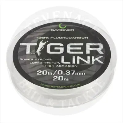 GARDNER TACKLE TIGER LINK 20lb 20m 0.37mm HOOKLINK/LEADER Gardner Tackle