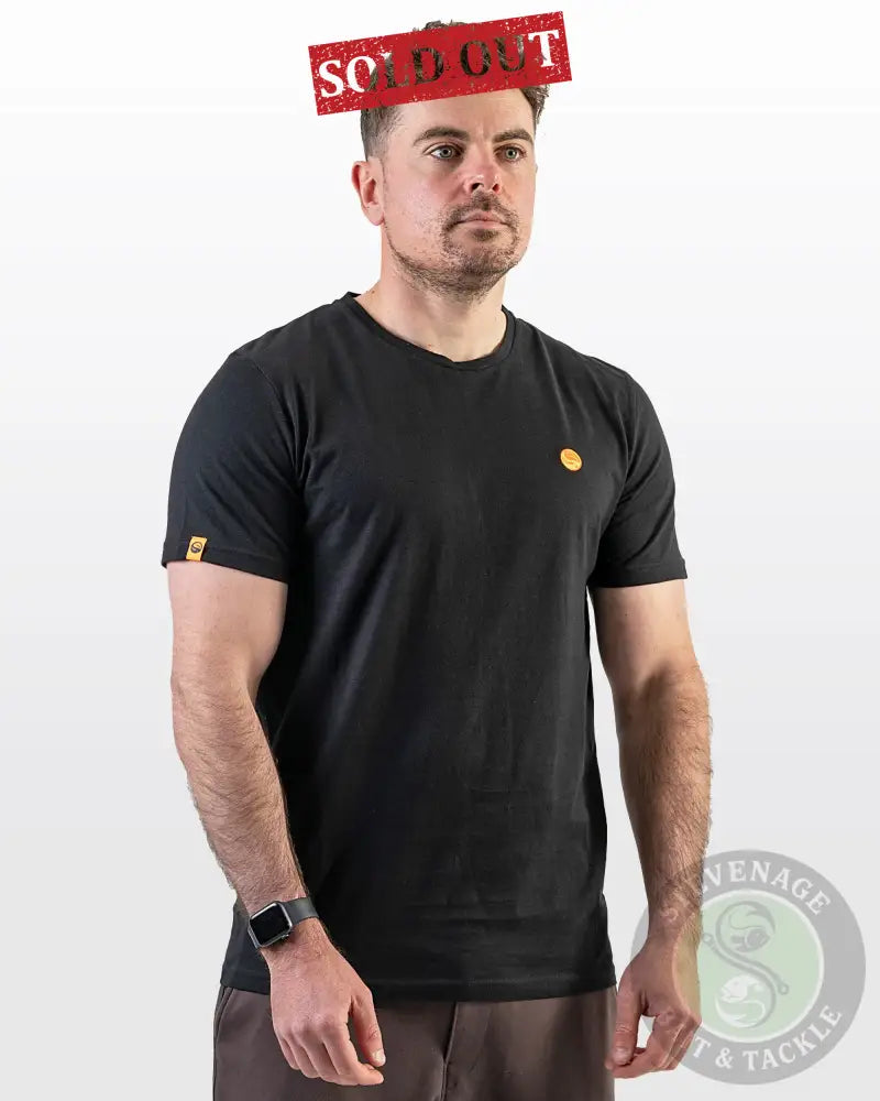 Gradient Logo Tee | Black S