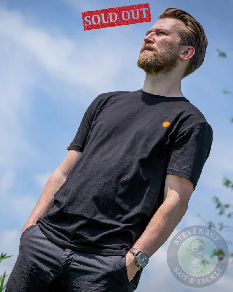 Gradient Logo Tee | Black S