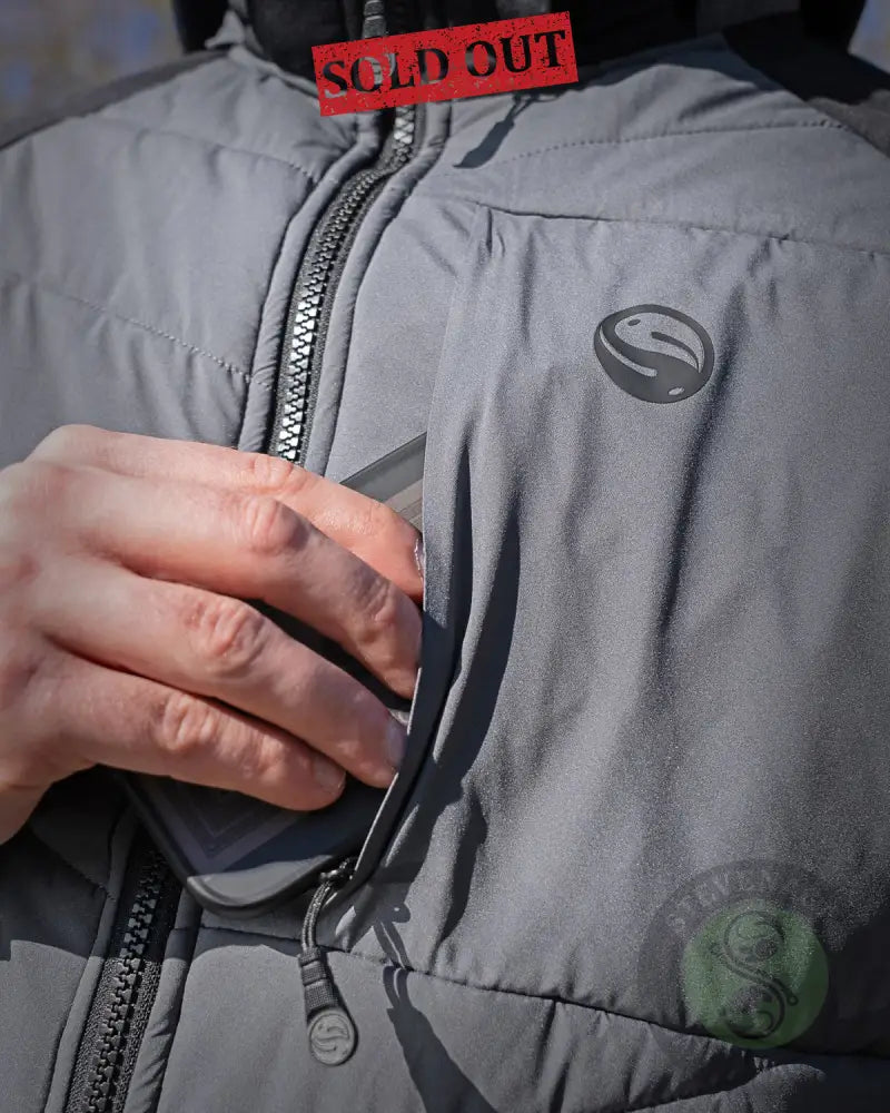 Guru Hybrid Jacket | Charcoal XS