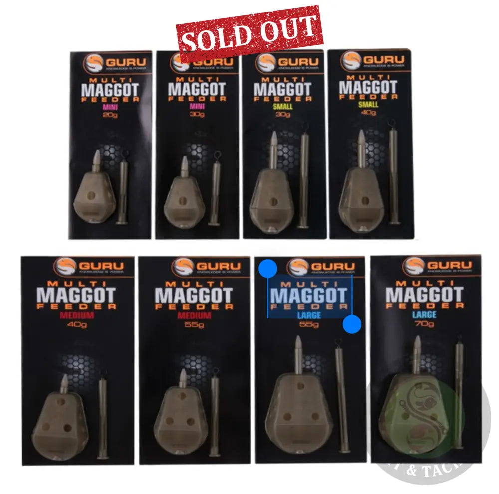 Guru Tackle Maggot Feeder | Mini 20g 025 Feeders