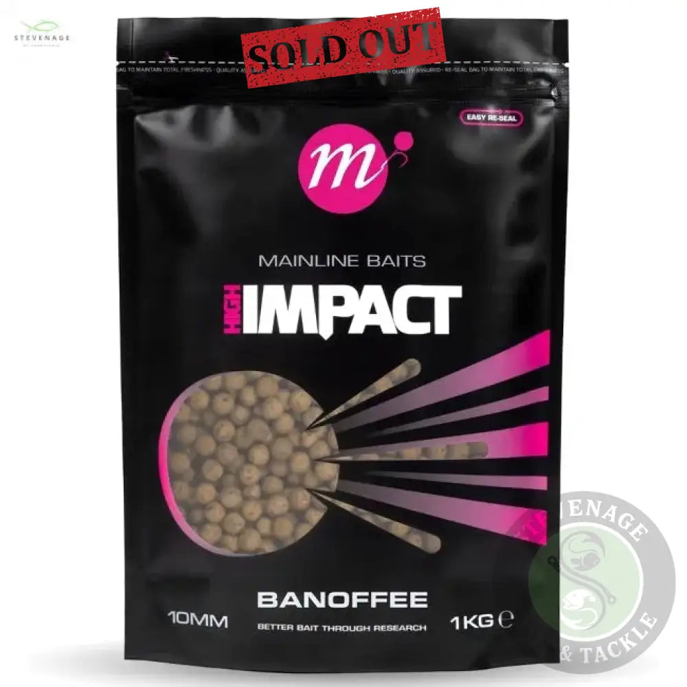 Mainline - Hi Impact Shelf Life Banoffee - 10mm - 1kg MAINLINE