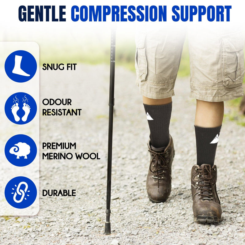 Load image into Gallery viewer, HikeWare Premium Merino Wool Socks
