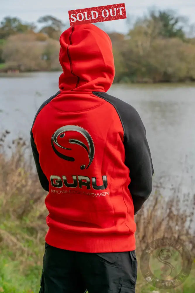 Hoodie Red/Black | S