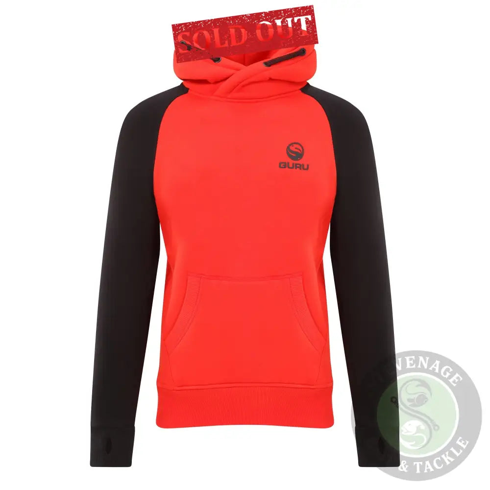 Hoodie Red/Black | S