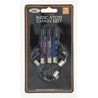 NGT ProLine Indicator Set - 3 Chain Indicators on Blister