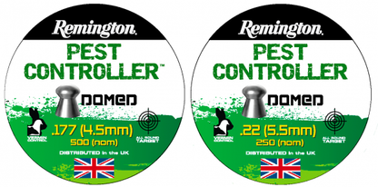REMINGTON PEST CONTROL DOMED AIR RIFLE PELLETS TIN OF 500