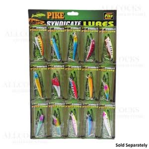Dinsmores Syndicate Lure Selection