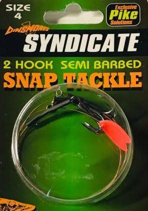 Dinsmores Syndicate Semi Barbed Snap Tackle