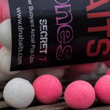 DNA Baits Secret 7 Half Tones Pop-Ups (Pink/White) 12mm