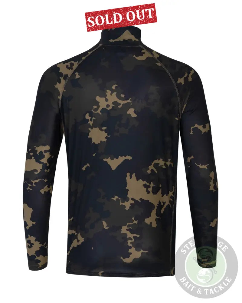 Kool UPF Zip Jersey | Dark Kamo S 100 Clothing & Merch