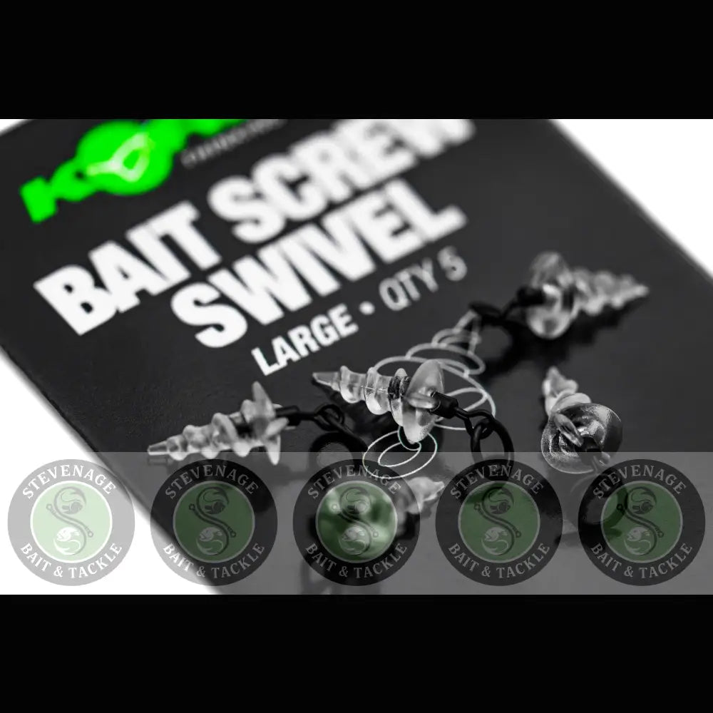 Korda - Bait Screw Swivel Large KORDA