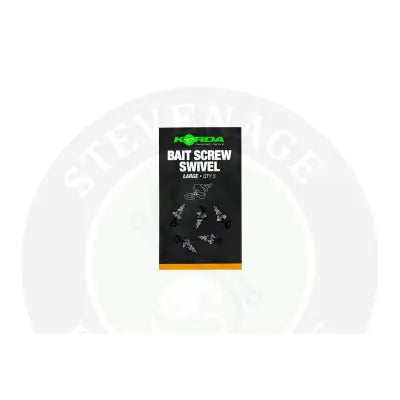 Korda - Bait Screw Swivel Large KORDA