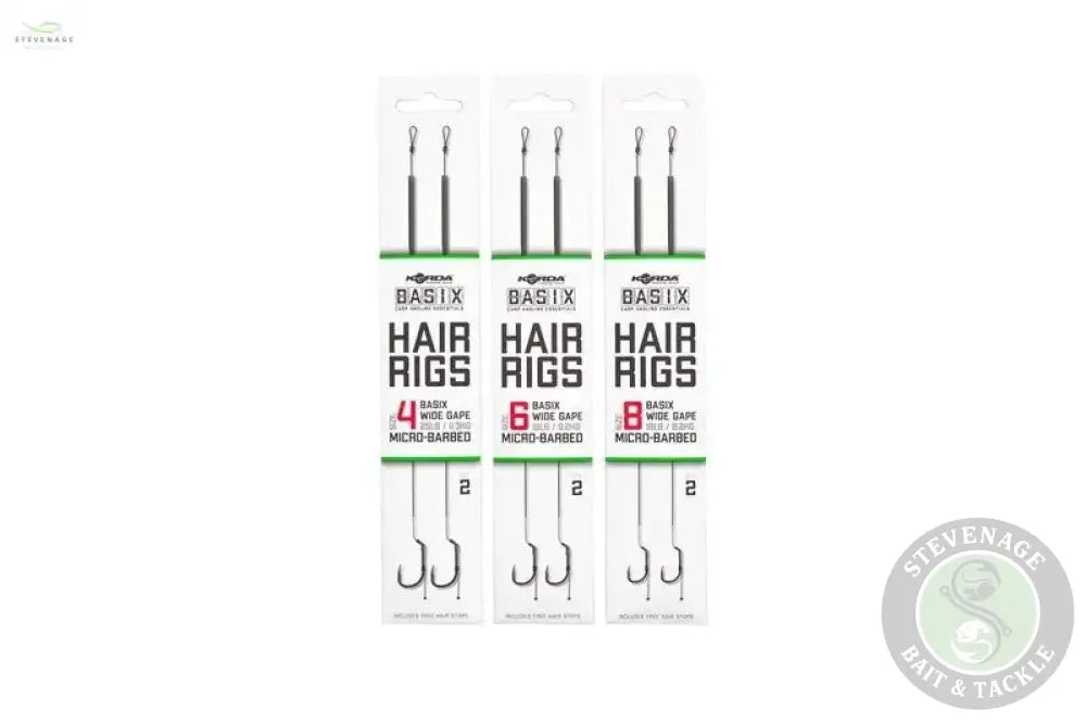 Korda - Basix Hair Rigs Wide Gape KORDA