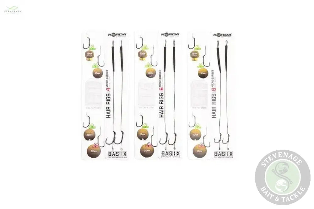 Korda - Basix Hair Rigs Wide Gape KORDA