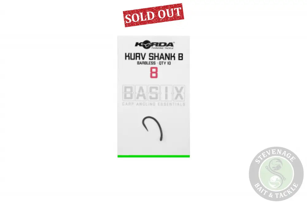 KORDA -Basix Kurv | Barbless 8 KORDA