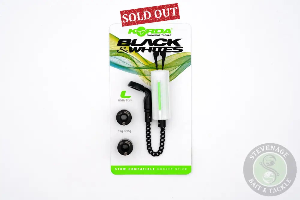 Korda - Black & White Bobbin Black (L) 095 Indicators