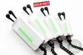 Korda - Black & White Bobbin White (L) 095 Indicators