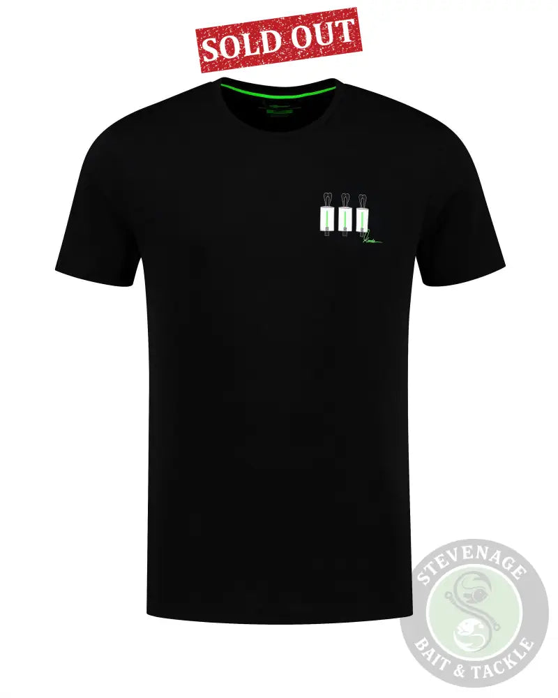 Korda - Bobbin Tee Black XXL 100 Clothing & Merch