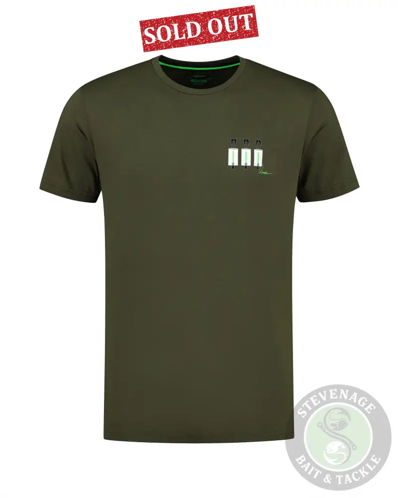 Korda - Bobbin Tee Olive XL 100 Clothing & Merch