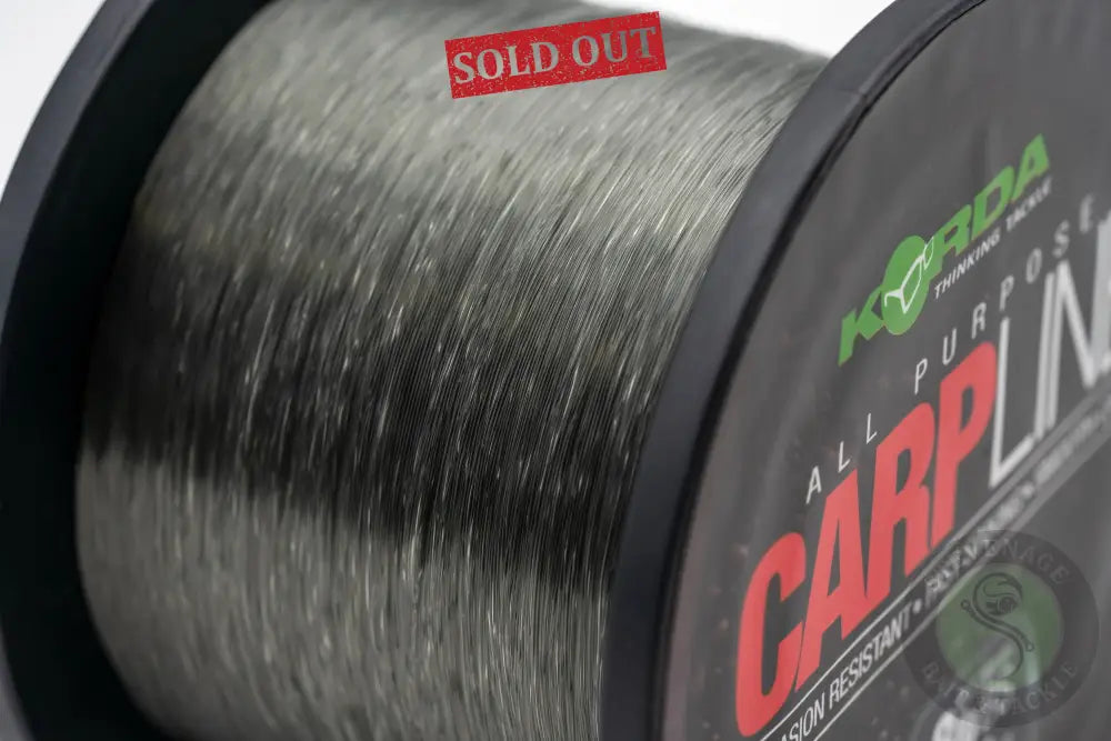 Korda - Carp Line Green 8lb/0.28mm 1000m 055 Lines & Hooklinks