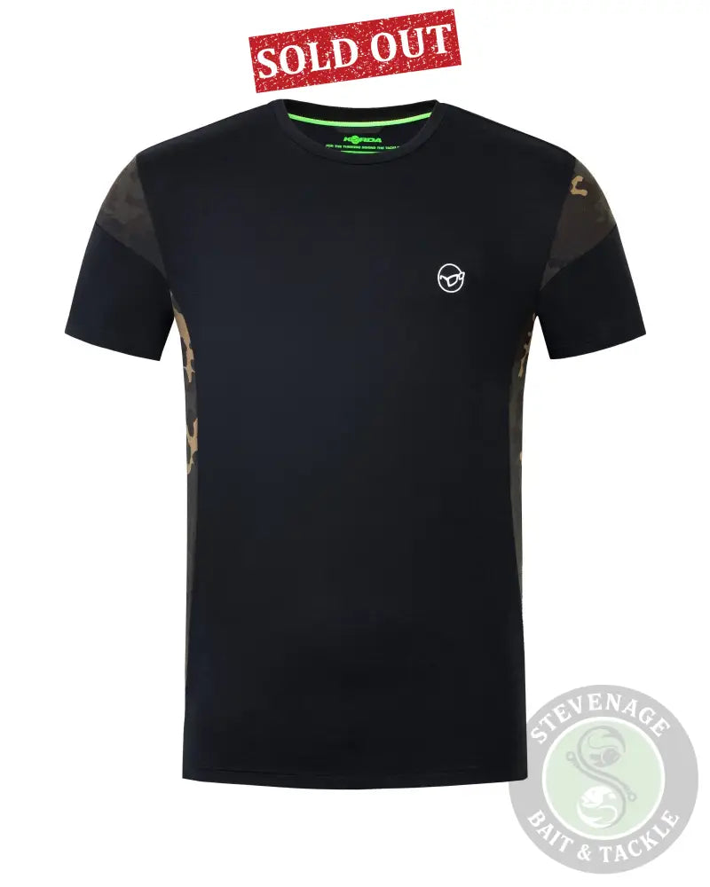 Korda - Cut Tee | Black M 100 Clothing & Merch