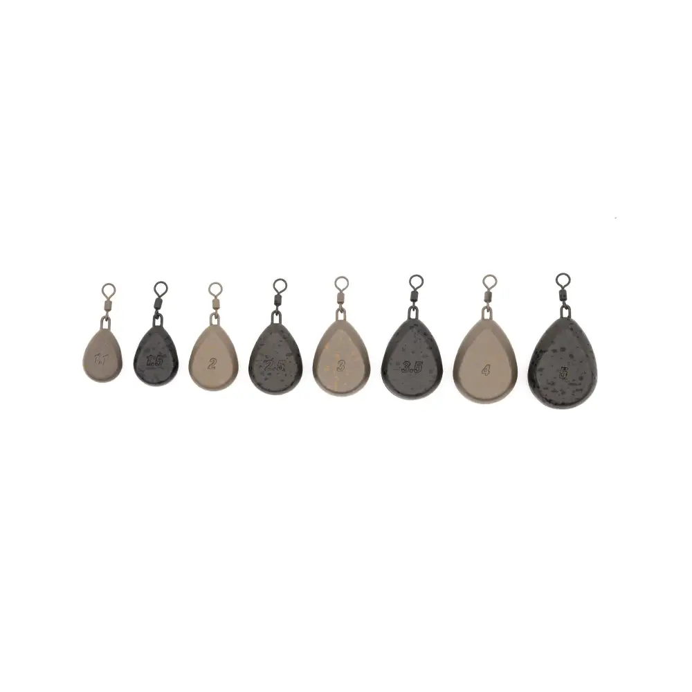 Korda - Flat Pear Swivel 4oz 075 Leads