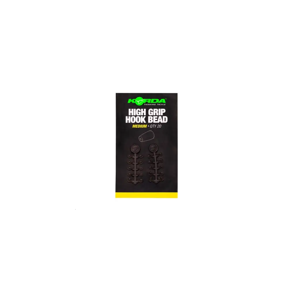 Korda - High Grip Hook Bead Medium KORDA