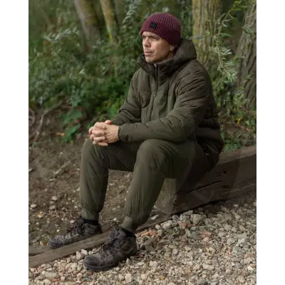 Korda - Insulated Hooded Jacket | Dark Olive - KORDA