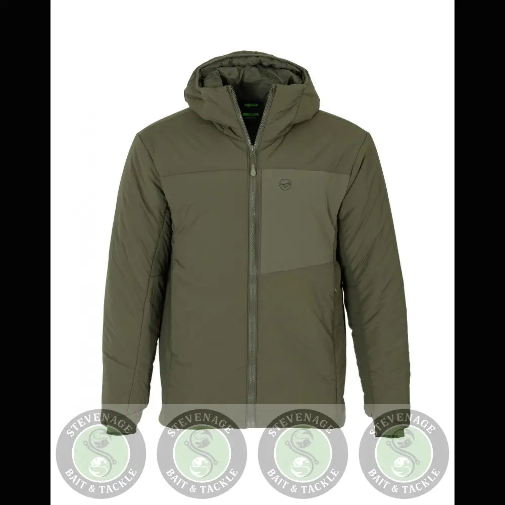 Korda - Insulated Hooded Jacket | Dark Olive - XXL - KORDA