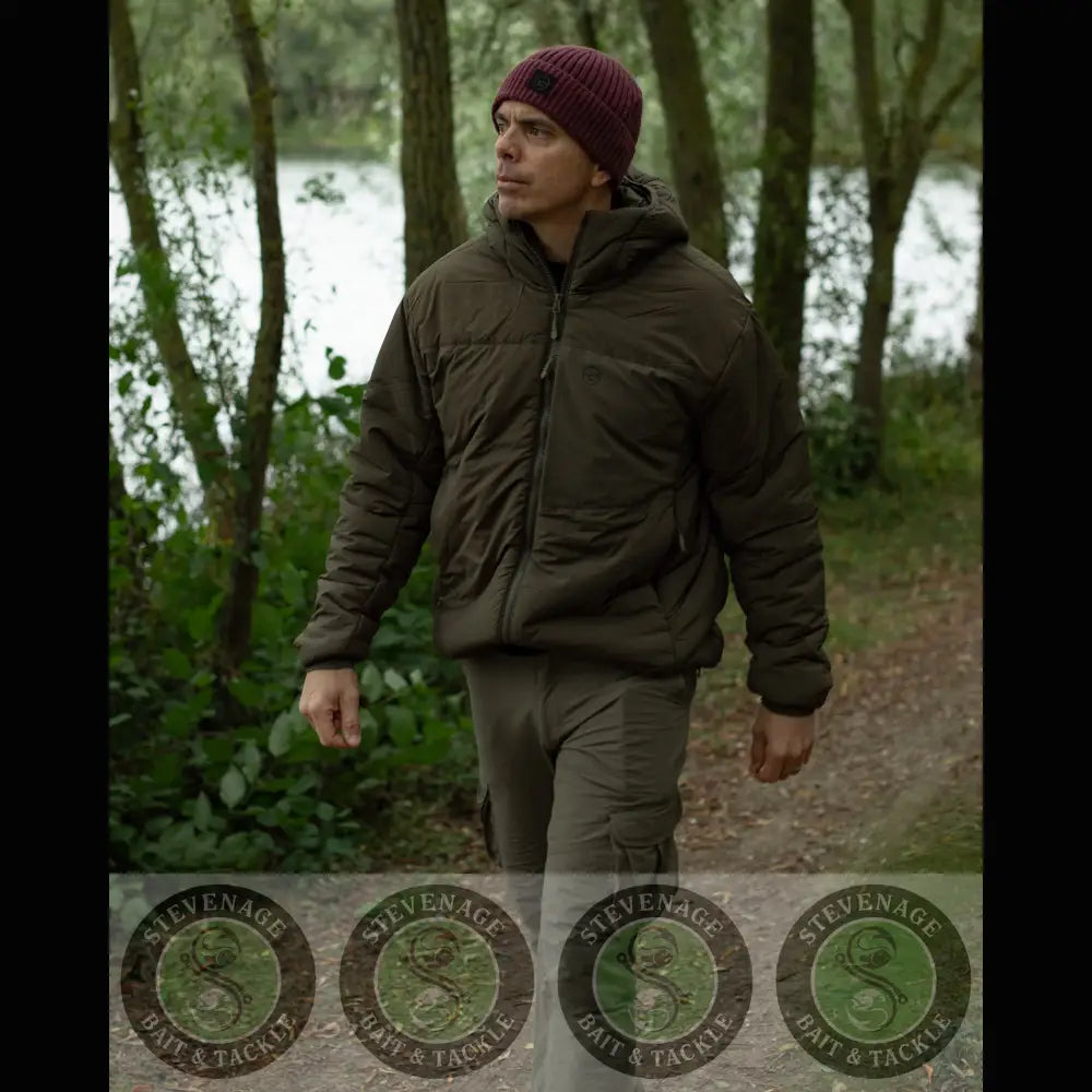 Korda - Insulated Hooded Jacket | Dark Olive - XXXL - KORDA