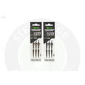 Korda - Kable Leadcore Leader Hybrid Lead Clip QC Swivel  gravel 50cm KORDA