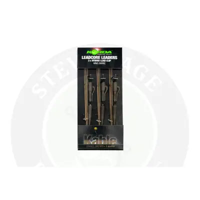 Korda - Kable Leadcore Leader Hybrid Lead Clip Ring Swive KORDA
