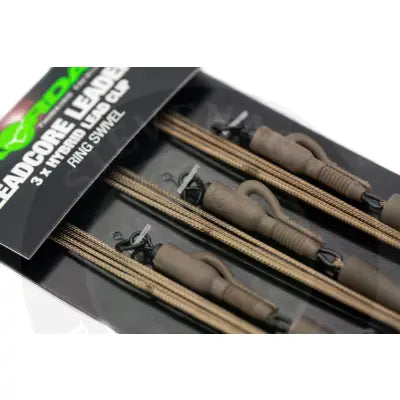 Korda - Kable Leadcore Leader Hybrid Lead Clip Ring Swive KORDA