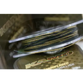 Korda kamo 20lb 20m black and gold braided fishing line with camouflage coating helps catch huge carp in infamous rainbow lake