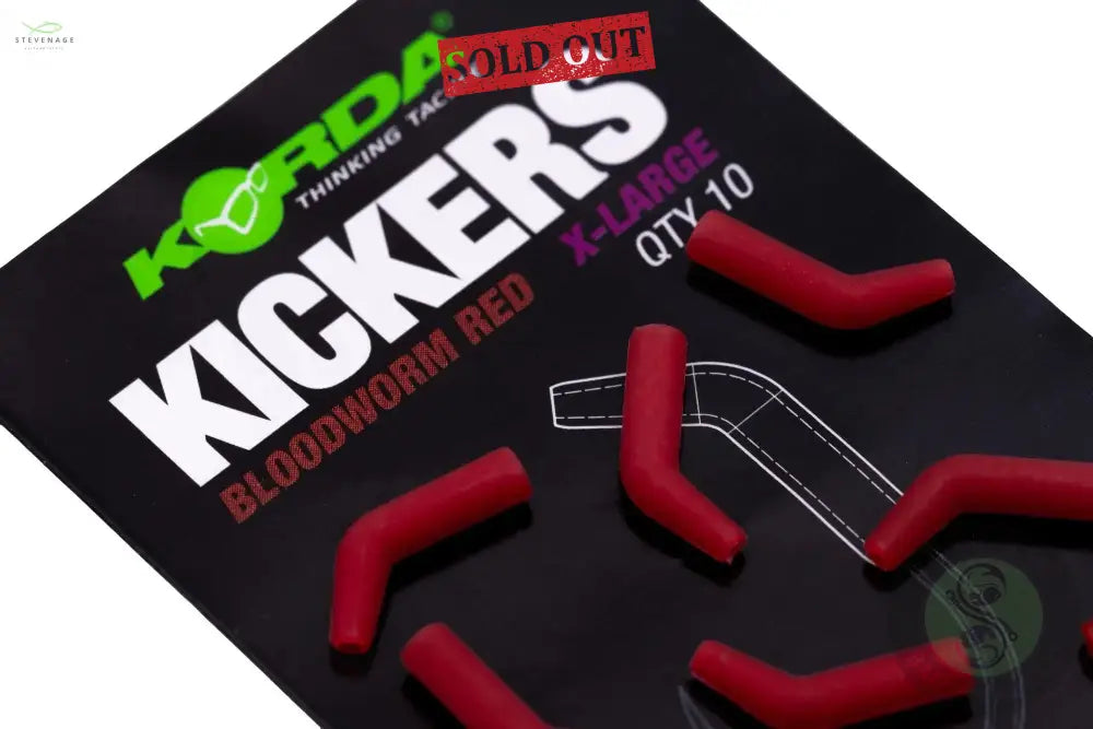 Korda - Kickers X-Large Bloodworm Red KORDA