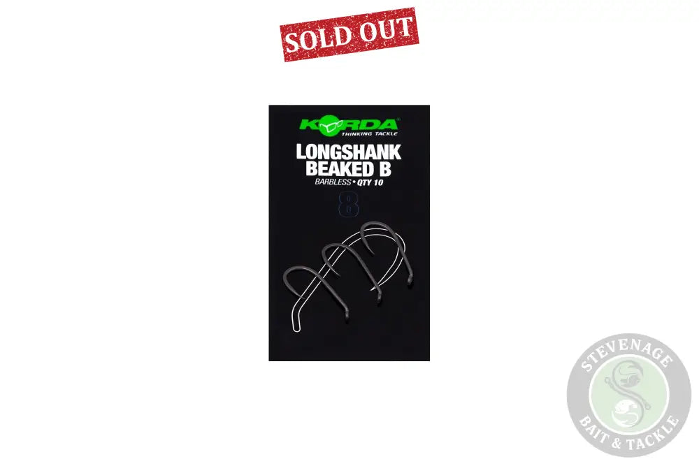 KORDA - Longshank Beaked | Barbless 8 020 Hooks